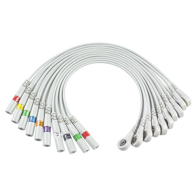 Banane de pièces d'ECG pour casser le connecteur d'électrode des adaptateurs 9281-002-50 4mm ECG de tresse d'adaptateur d'ECG