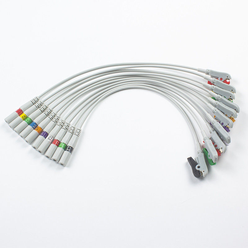 Rupture des adaptateurs 989803101701 40498E 4.00MM ECG de tresse de pièces d'ECG à l'adaptateur de prise de banane