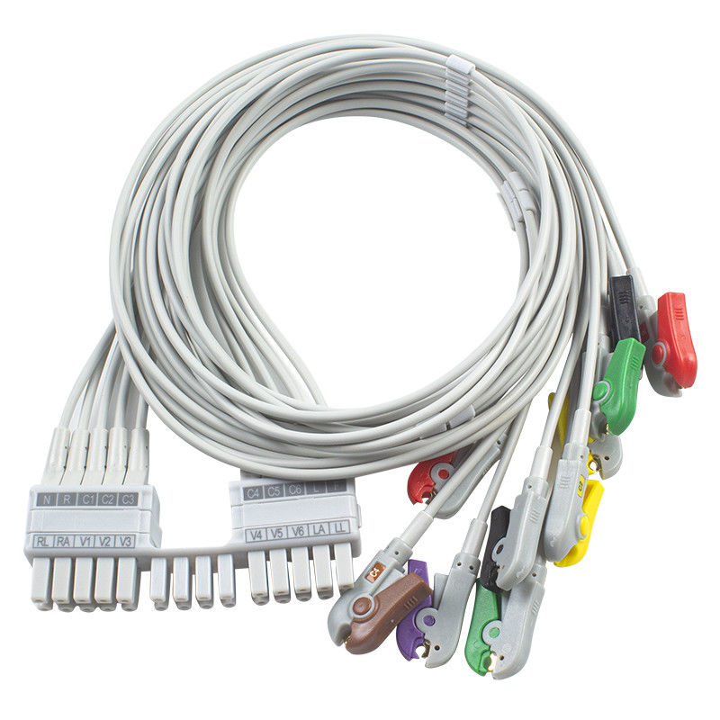 Mortara Burdick 10 Lead ECG fil de plomb ECG fils de plomb 9293-041-50 9293-046-60 Pour ELI 150C