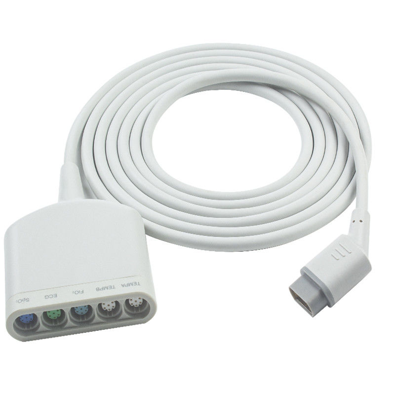 Câble de Med ECG Trunck de nouveau-né de Draeger 5590539 de câble de S-iemens SC7000 ECG
