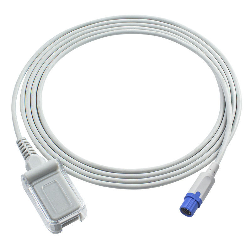 Le capteur de Shenmei SpO2 câblent 8 le câble d'adaptateur de Pin To 9Pin SpO2 pour des cliniques/hôpitaux