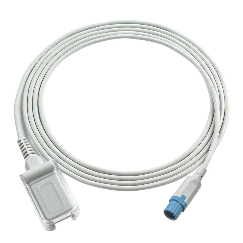 Câble de capteur de Drager Siemens SpO2 pour M-asi-MOIS la technologie 7Pin au câble d'extension de DB9 SpO2