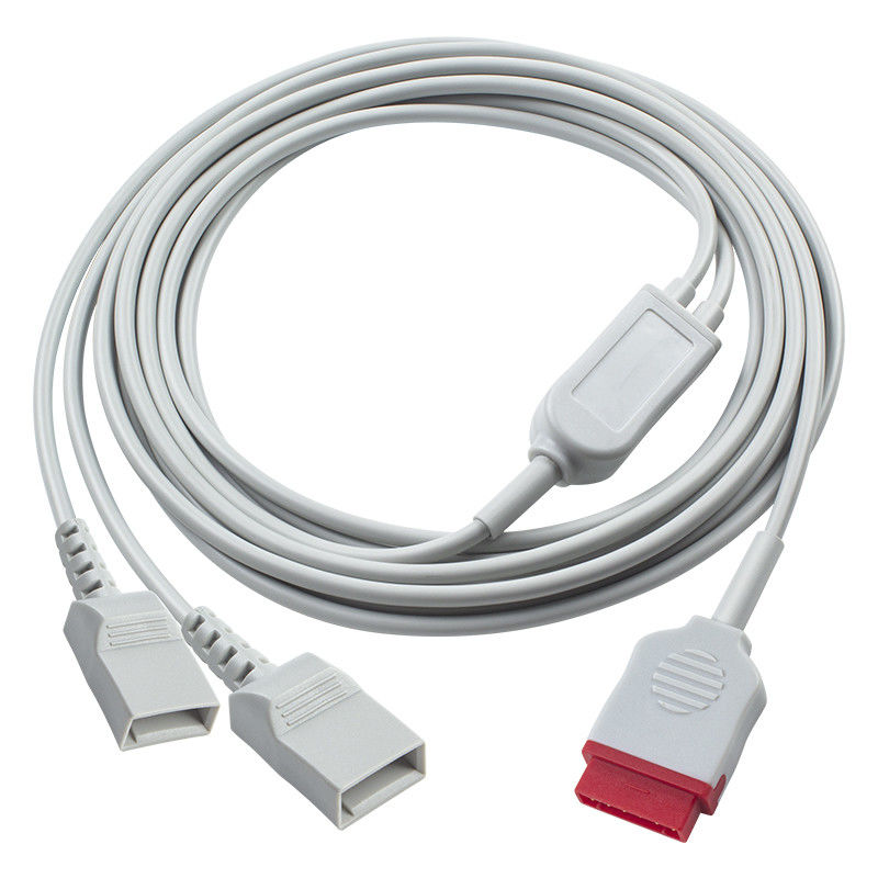 Cable d'adaptateur GE IBP 2016997-003 2016997-004 11 broches à câble d'extension du double connecteur Utah
