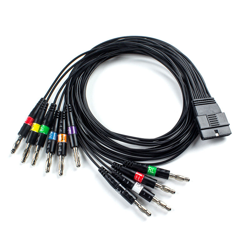 10 câbles électrocardiogrammes pour le patient AHA pour FT-1 Code 2.400331 pour le réfrigérateur S