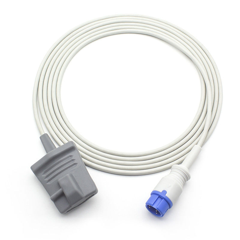 Capteur SpO2 pour adultes à 7 broches 3.0M pointe douce compatible avec Mindray Datascope
