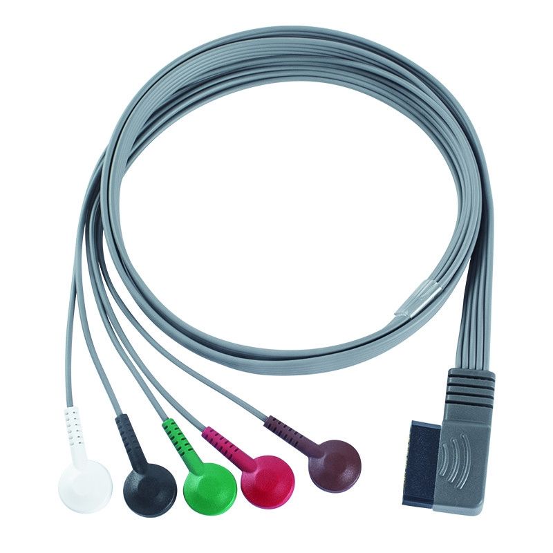Compatible avec le câble de plomb de télémétrie PH ECG - M4725A ECG Holter 350-0173-03 pour Zymed DigiTrak-Plus