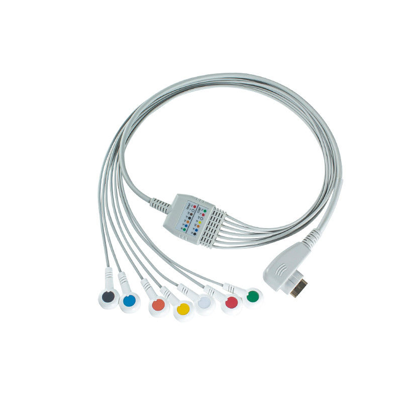 Cable d' ECG pour le DMS 300-3A, ECG 7 Holter de plomb