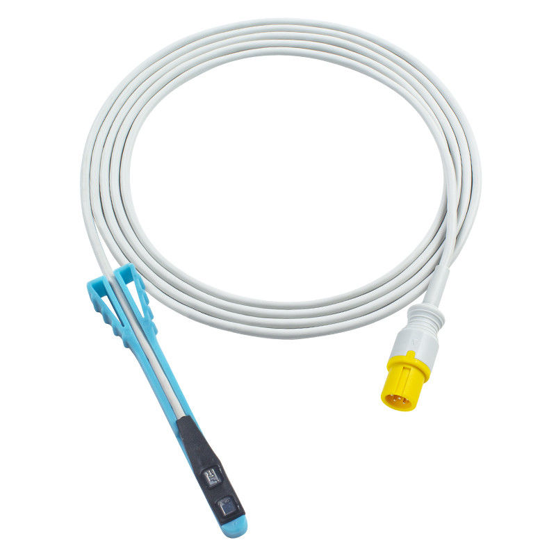 Sensor SpO2 6Pin Contec compatible avec les animaux 3.0M pour CMS5100 CMS800 CMS9000C CMS9100