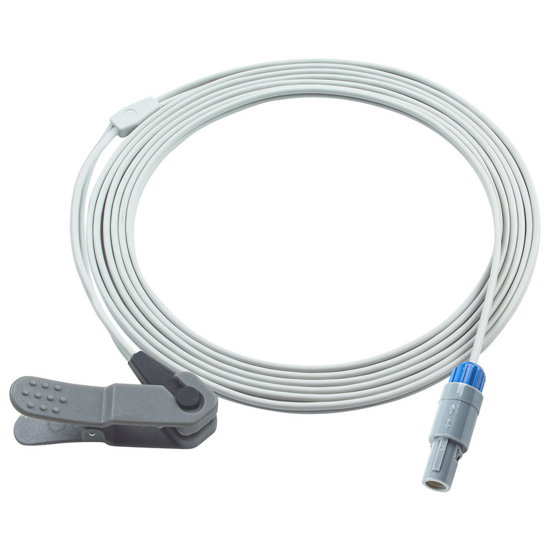 Test SpO2 chez l'animal compatible Utas Apollo pour N1/N2/N3/N4/N5/N8Pin pour vétérinaire 3.0M
