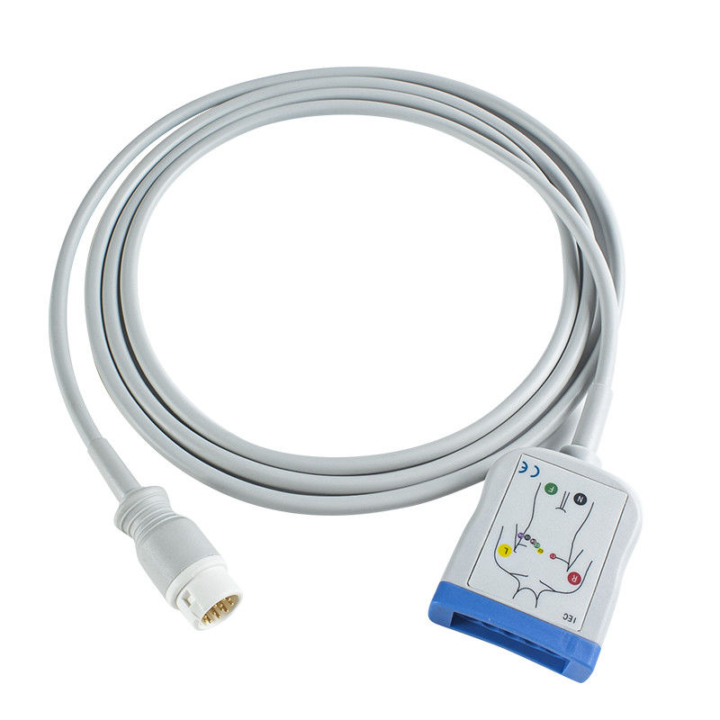 Cable de tronc d'ECG P-Hilips compatible - M1663A Pour 78352C, 78354C, 78834C, 867036,  MRx, IntelliVue