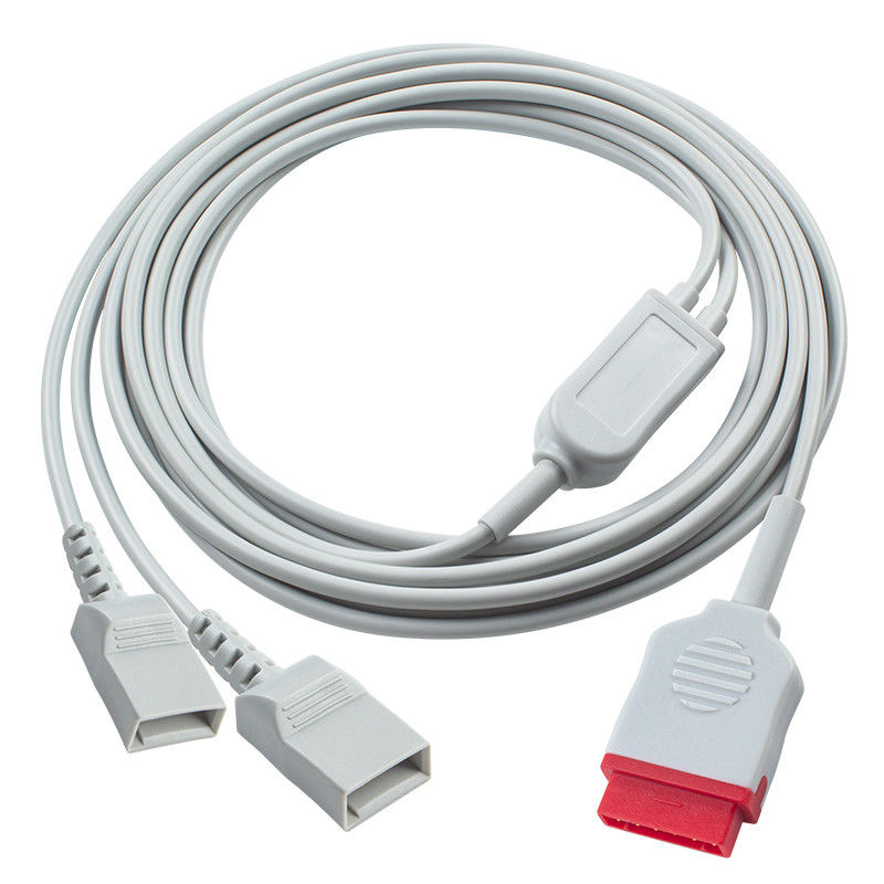 11Pin à 2 Utah IBP câble 3,5M Compatible pour les accessoires de moniteur de patient GE