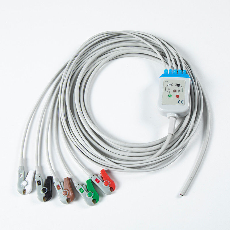 Pièces de rechange de câbles ECG semi-finis pour équipement hospitalier