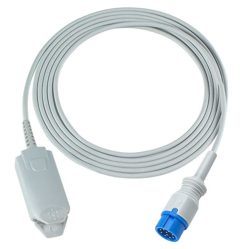 Compatible Comen C70 C60 SpO2 Probe 3.0M M-asimo Oxmax Tech pour le secteur médical