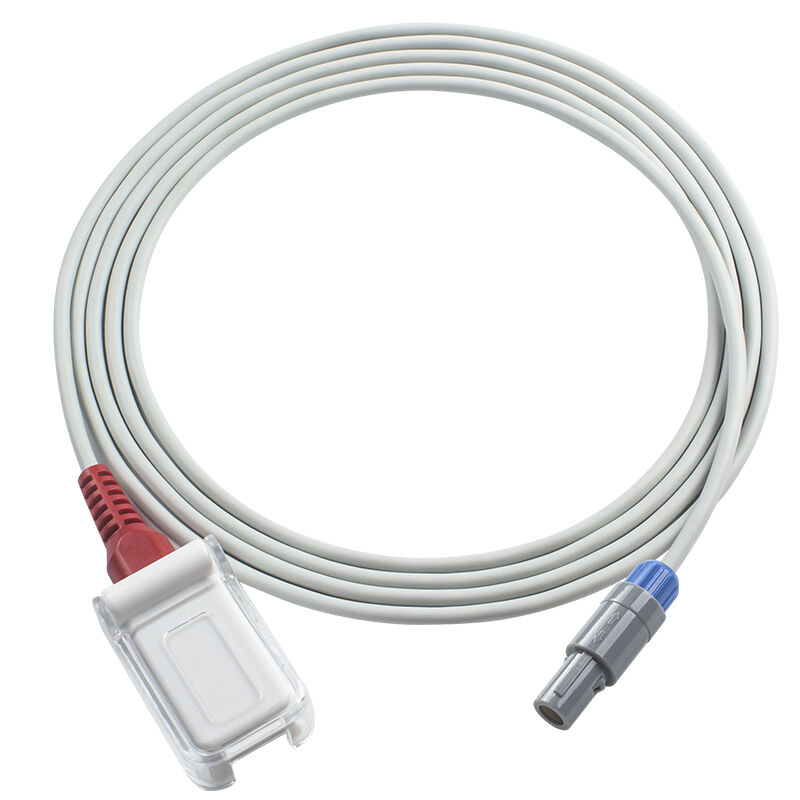 Le capteur Zondan SpO2 Cable ma-simo rouge Adaptateur de technologie Cable 8 épingles 2.4M