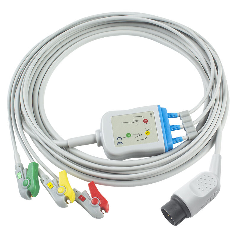 Câble et fils ECG NihonKohden OEC-6102A 8 broches