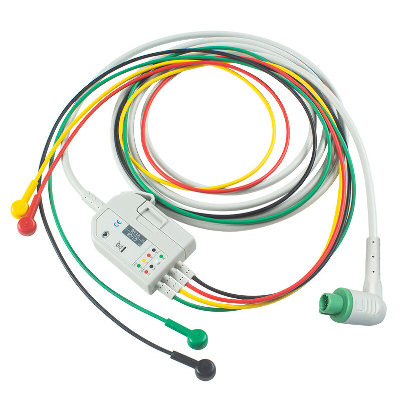 Stryker M-edtronic Physio-contrôle LIFEPAK 12 120 15 Défibrillateur ECG EKG Cable et fils de plomb 11111-000018 11111-000020