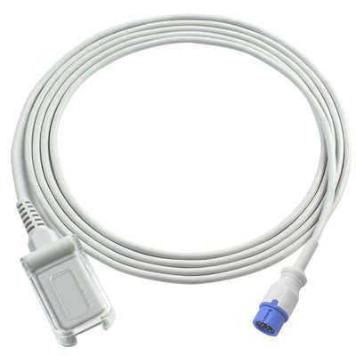 Câble d'extension du câble SpO2 de capteur de la technologie C60 SpO2 de Comen Digital 3.0M 040-000243-00