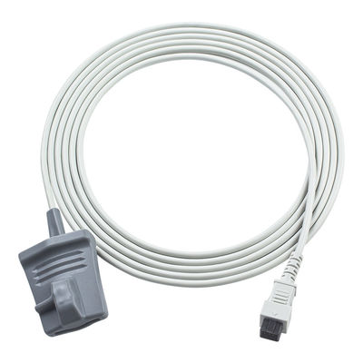 Konica Minolta Pulse oxymètre réutilisable Capteur carré 6 broches Pulsox-300 Pulsox-300i 1m court