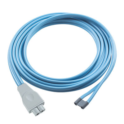 Bp27 Nibp Parties de pression artérielle Tube d' extension en plastique bleu