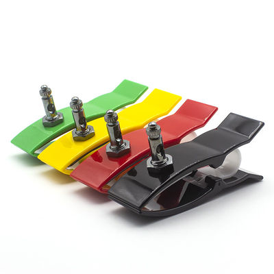 Adaptateurs de pinces pour membres pédiatriques multicolores avec connecteur à extrémité rapide et revêtement Ag/Cl