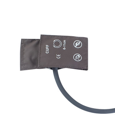 Sac Emballage Néonatale manchette NIBP Tube unique 6-11 cm manchette TPU Brun