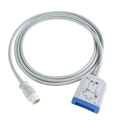 Cable de tronc d'ECG P-Hilips compatible - M1663A Pour 78352C, 78354C, 78834C, 867036, HeartStart MRx, IntelliVue