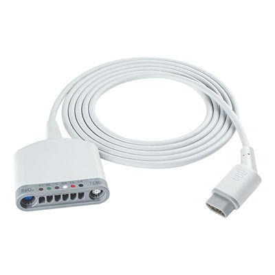 SpO2 6Lead ECG Patient Cable 3,5M avec fonction SpO2/Température/ECG
