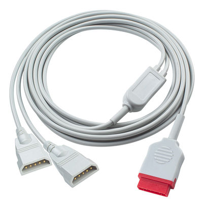 Moniteur de pression sanguine du patient GE IBP câble 11Pin à 2x PVB 5Pin 3,5M