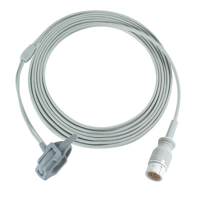 Une sonde SpO2 pour nouveau-né grise pour le capteur SpO2 de Medetec en Angleterre 12Pin 3.0M