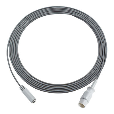 Cable d'adaptateur de température 3 pin à connecteur mono plug pour hôpitaux et équipements médicaux