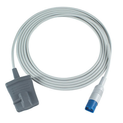 Sping 8Pin Sensor SpO2 à pointe souple pour adultes 3.0M
