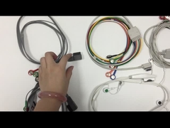 Rupture d'avance du fil de connexion de MEIGAOYI ECG Holter Cable 15pin Ecg 10